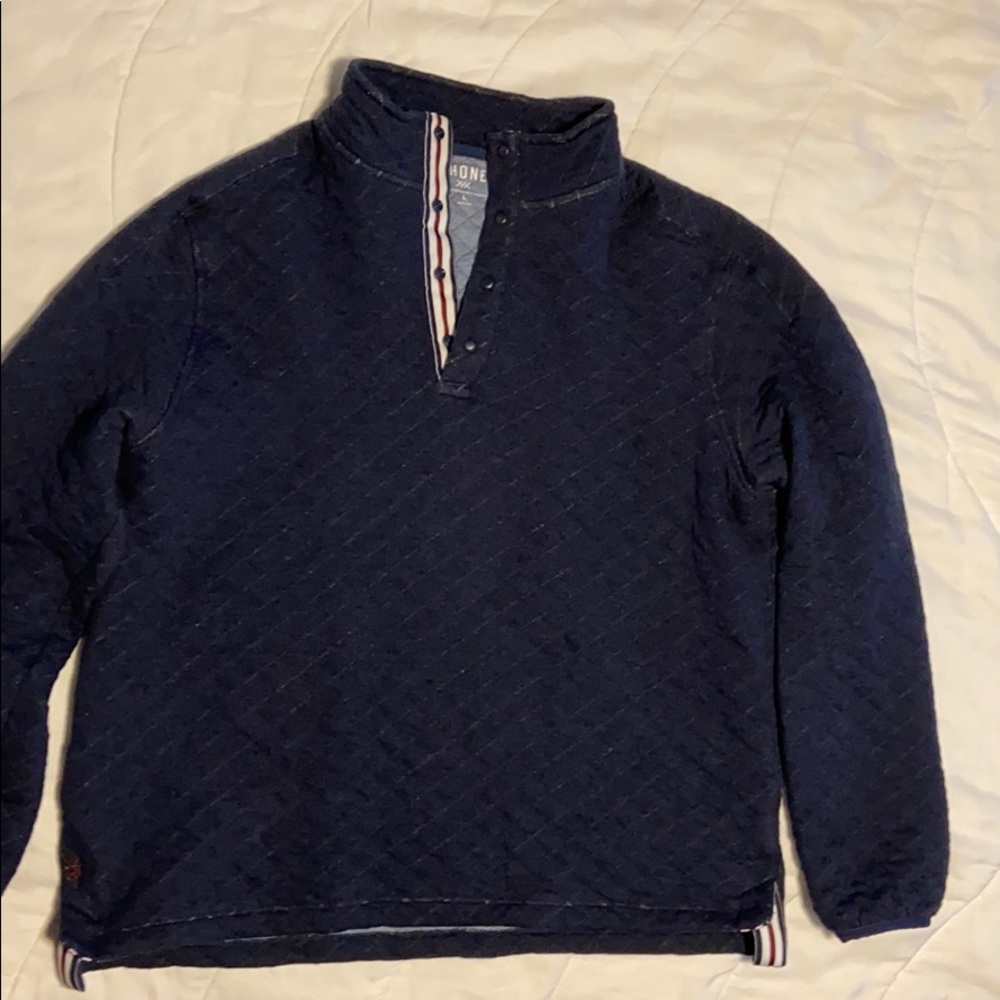 Mens Rhone Gramercy Snap Pullover L